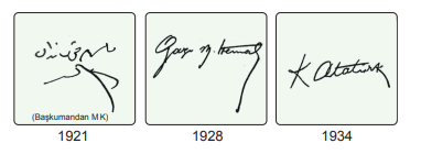 Atatürk'ün İmzaları